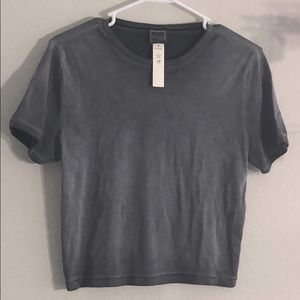 VS Pink short sleeve baby doll tee.